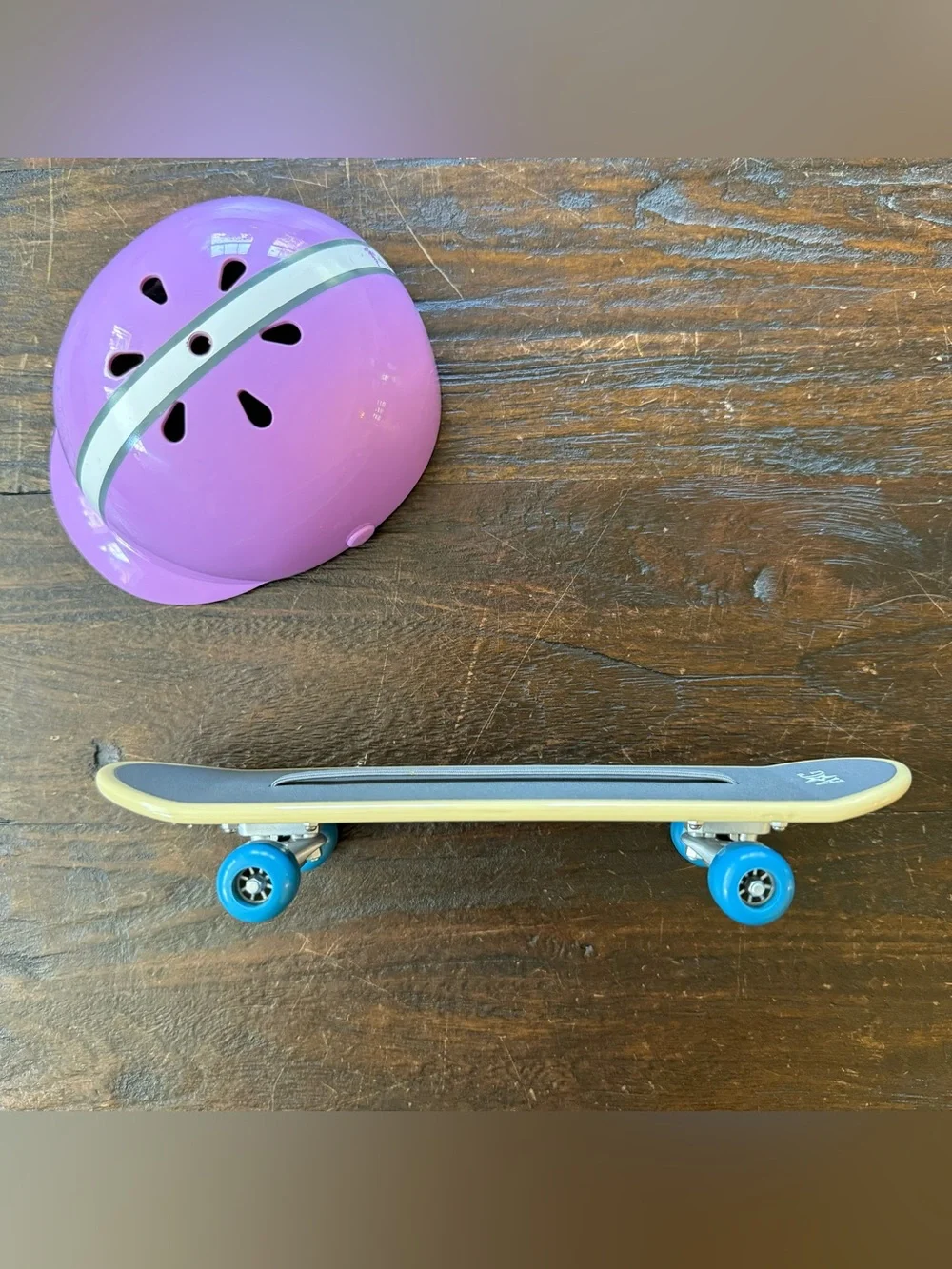 American Girl plastic skateboard